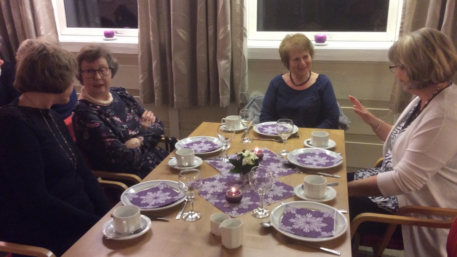 Inger, Torhild, Olaug, Britt og berit