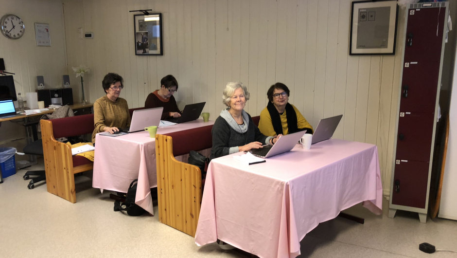 Lærer mye på kurs Lærer mye på kurs