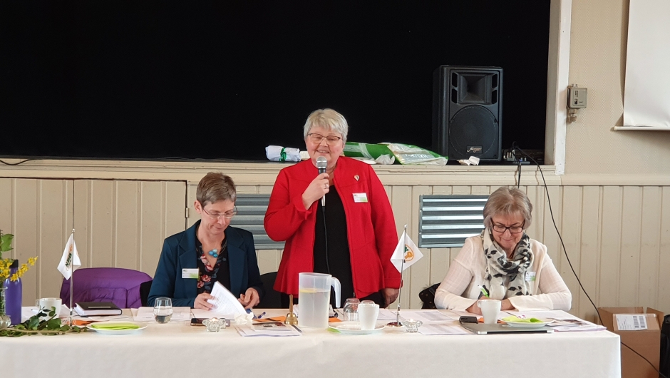 Møteleder May-Gunn Horntvedt