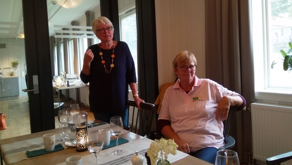 Anne Marie Hvattum forteller om Østre Gran Bygdekvinnelag Anne Marie Hvattum forteller om Østre Gran Bygdekvinnelag