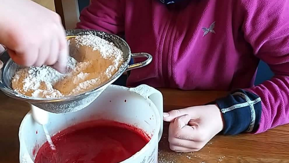 Blodpannekaker på gang.