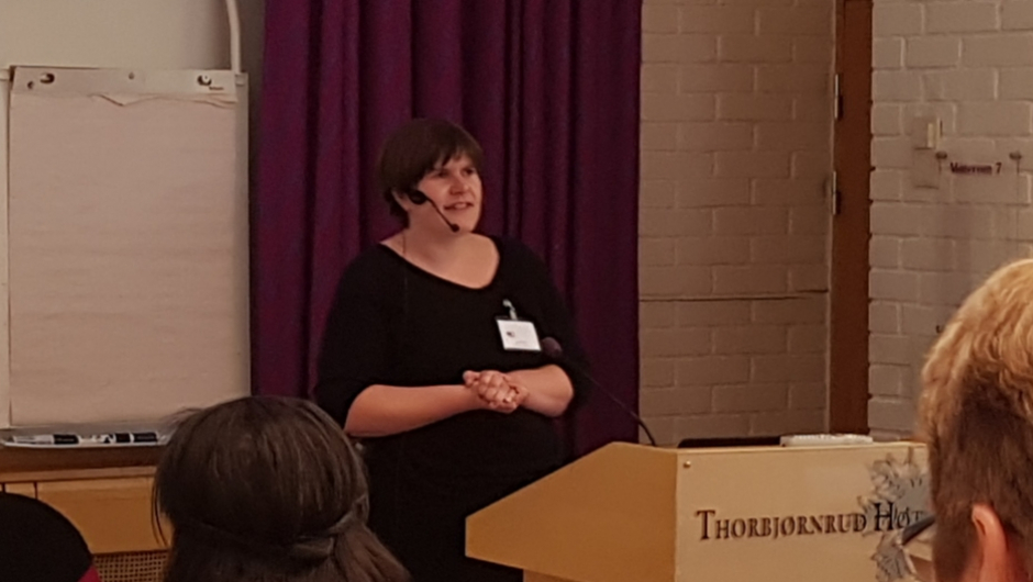 Ingrid Lamark, prosjektleder for "Tradisjonsmatskolen".