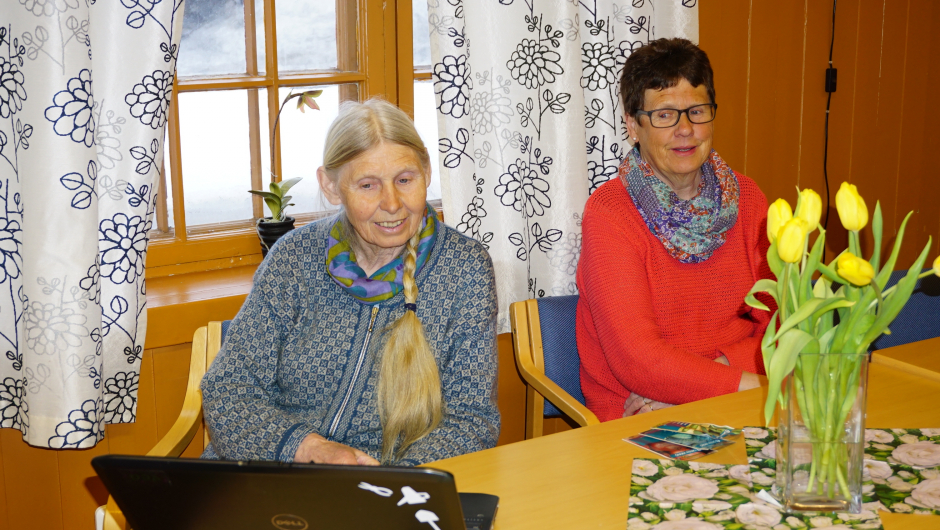 Ada K. Hageness og Else Gulbrandsen