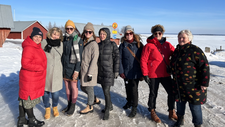 Gjengen ute på Replot