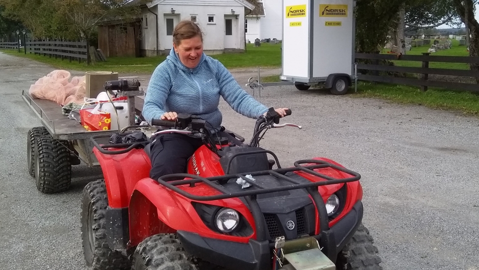 Ane har overtatt styret Ane har overtatt styret