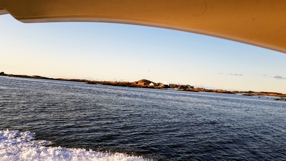 På vei til Håholmen