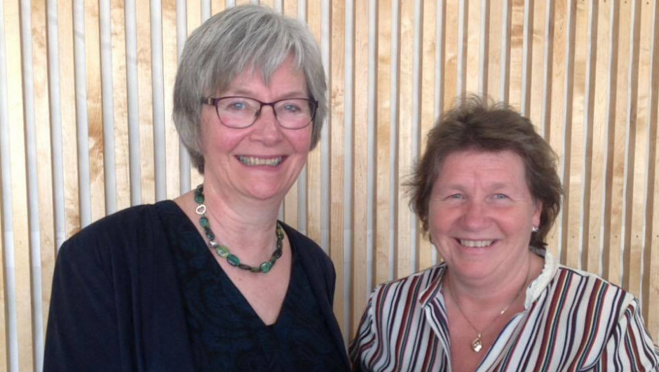 Leiar og nestleiar blei gjenvalgt