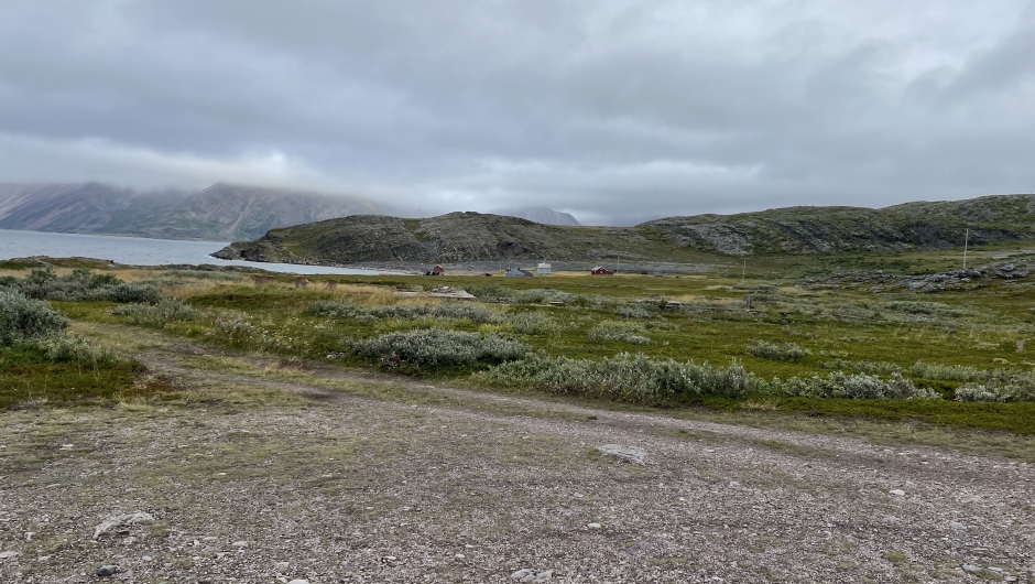 Gavesluft Utsikt mot Tanafjorden Gavesluft