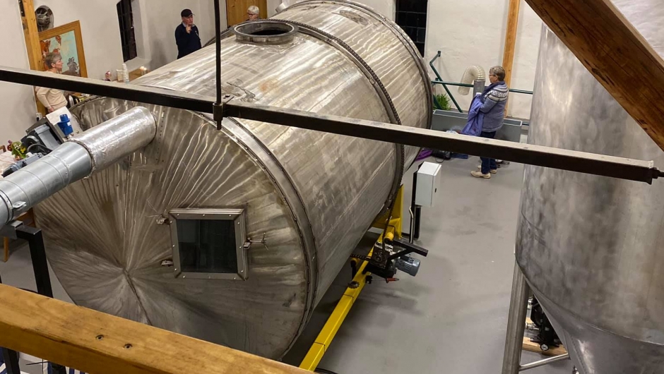 Besøk i Malteriet til Halvdan Svalheim Besøk i Malteriet til Halvdan Svalheim