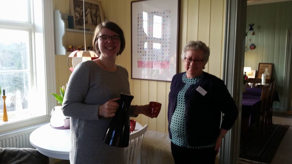 Sogneprest Bettina og RBK 's Bente