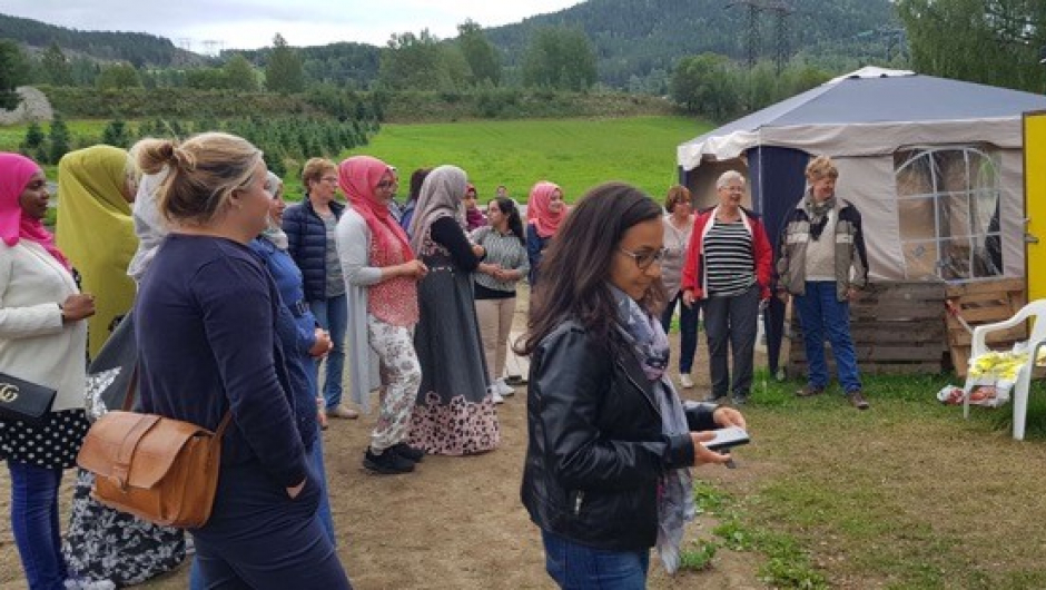 Ein vellykka ettermiddag med KvinnerUT