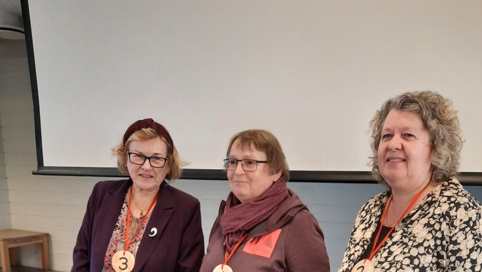 Fv. Liv Ø Hauge (Varteig), Ingunn G Johnsen (Askim) og Sissel N. Bråthen (Aremark)