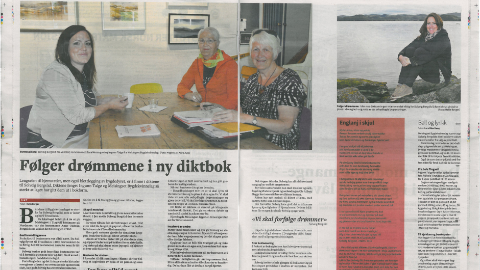 Artikkelen i Bondebladet Artikkelen i Bondebladet