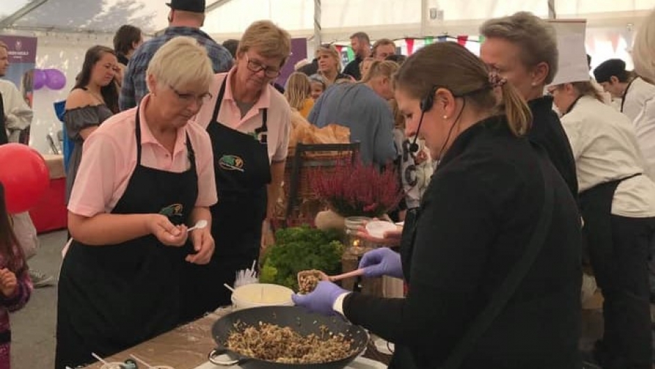 Smaksprøver med bygg forberedes Smaksprøver forberedes