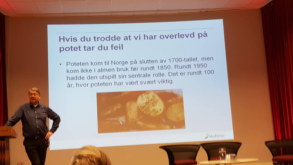 Einar Risvik fra Nofima Einar Risvik fra Nofima