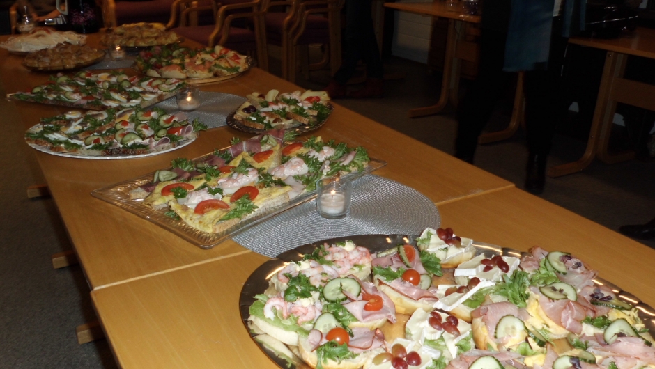 Alltid lekker servering i bygdekvinnelaget