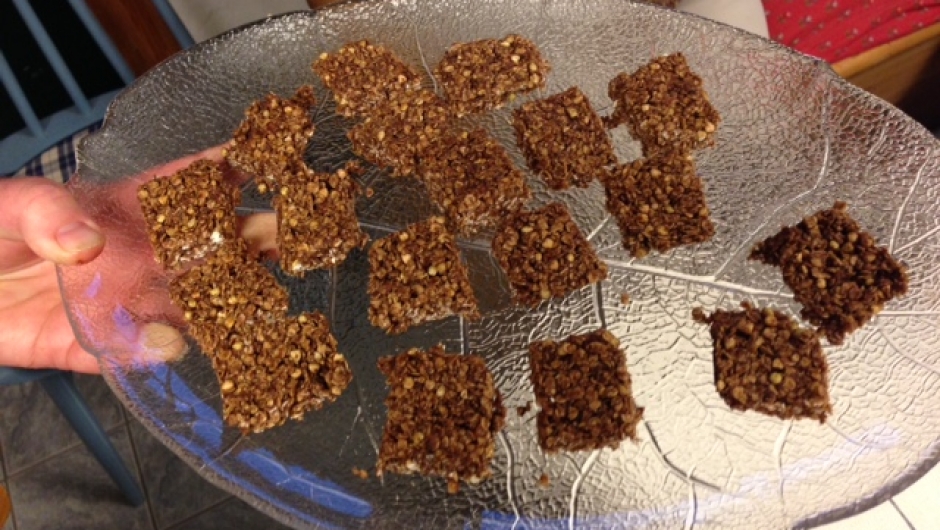 Cocosa kuler med spiret bokhvete