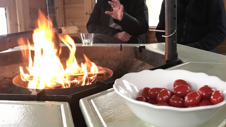 Bålkos med noko attåt