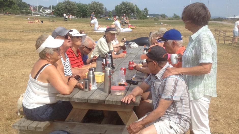 Vi raster på Rørestrand.