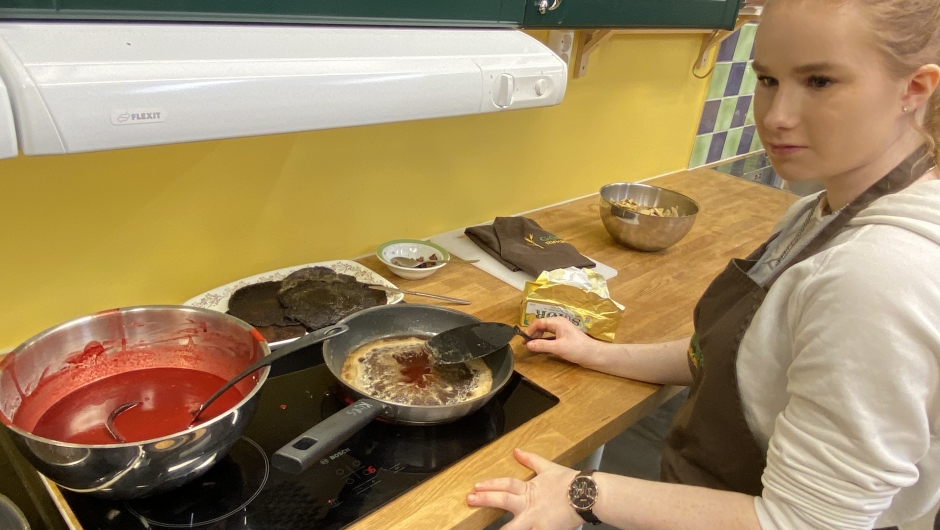 Det stekes blodpannekaker