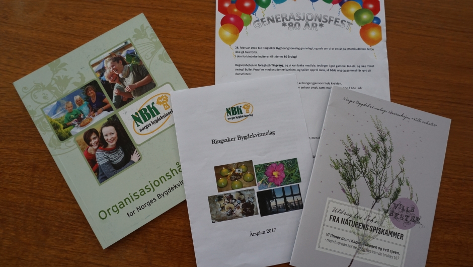 Diverse materiell som brukes som utgangspunkt for diskusjon!