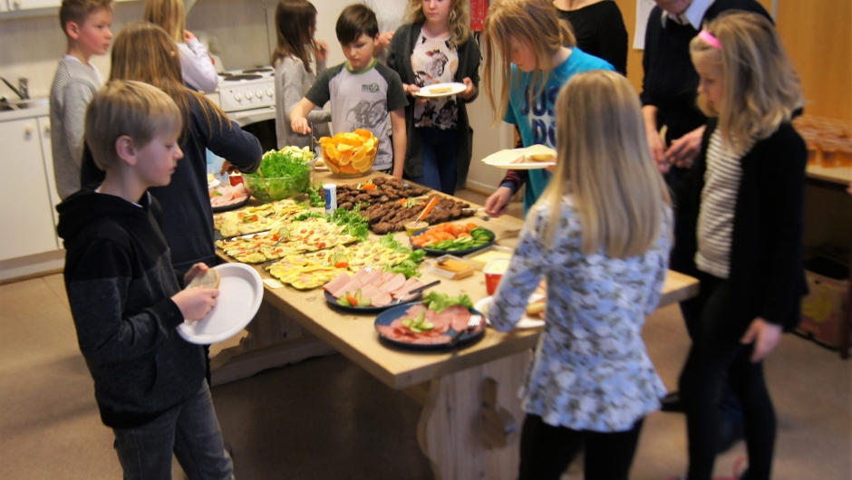 Mye spennende på bordet