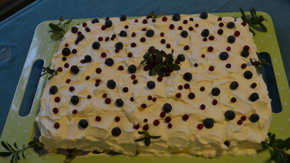 Kake til kaffen (Foto Irene Kaupang Tangen) Kake til kaffen (Foto Irene Kaupang Tangen)