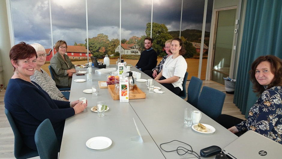 Kursdeltagere og Anders og Tale Kursdeltagere