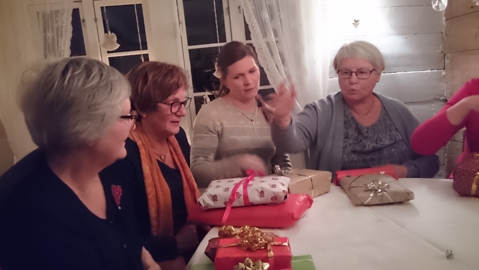 " då tek eg den med hjarte på!" Julemøte på Førland