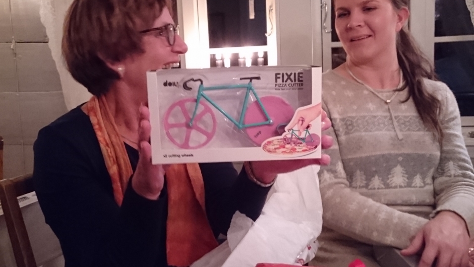 Pizzahjul Julemøte på Førland