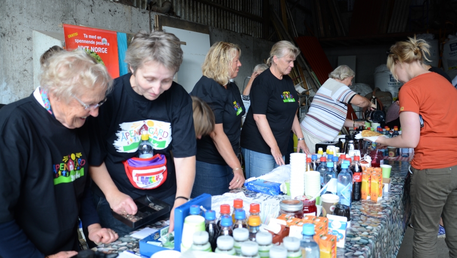 Fra en av Åpen gård arr. her på Eilerås gård, Velle Fra en av Åpen gård arr. her på Eilerås gård, Velle