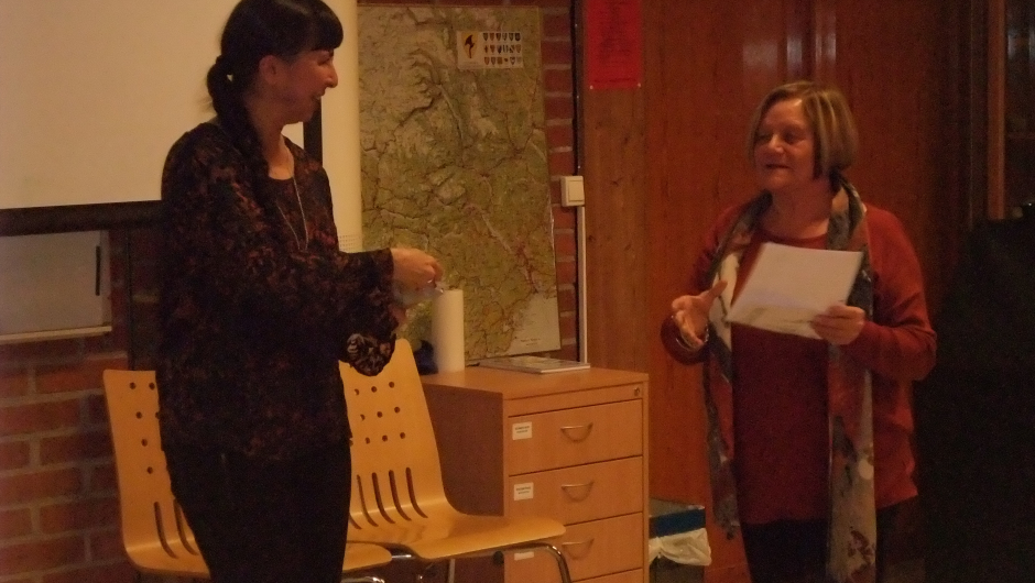 Sosan Asgari Mollestad og Anne Helene Langeland