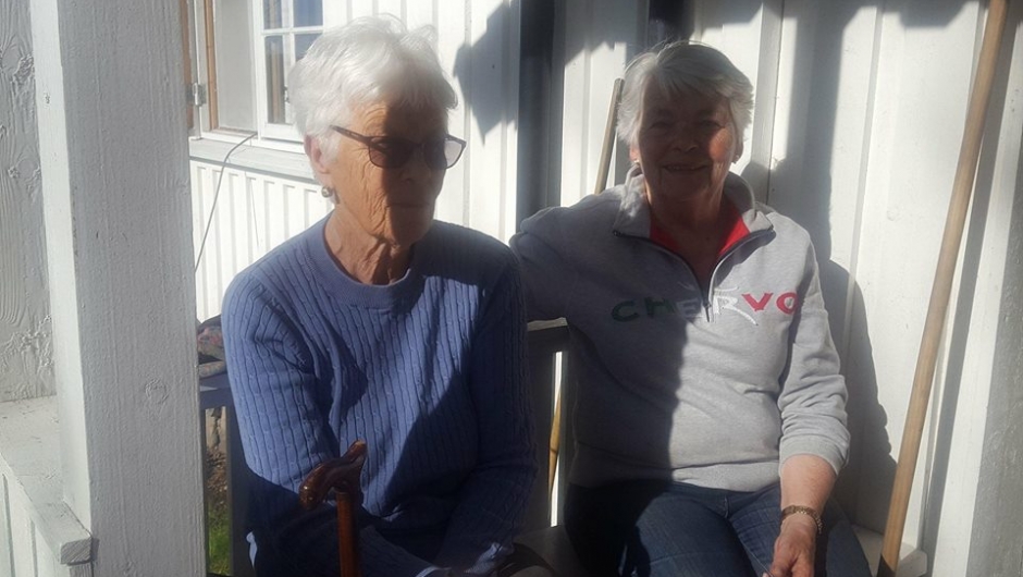 praten og hygge er viktig!