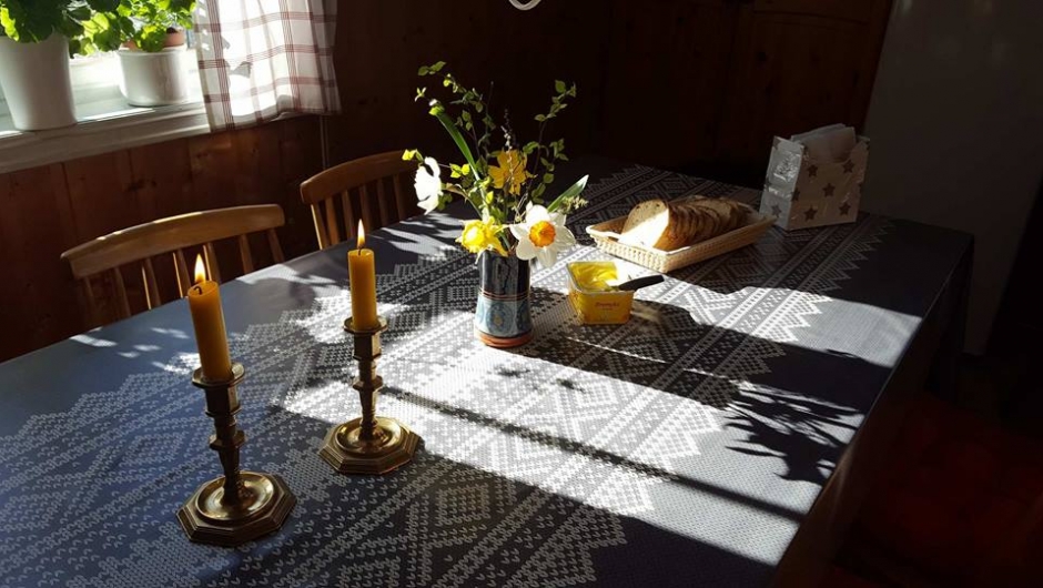 Koselig er det på Klokkergården