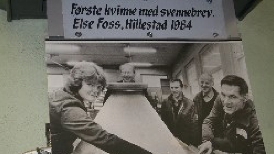 Else var første blikkenslager med svennebrev i 1984