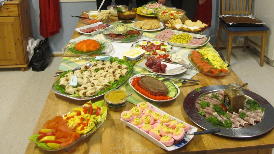 Et flott koldtbord Et flott koldtbord