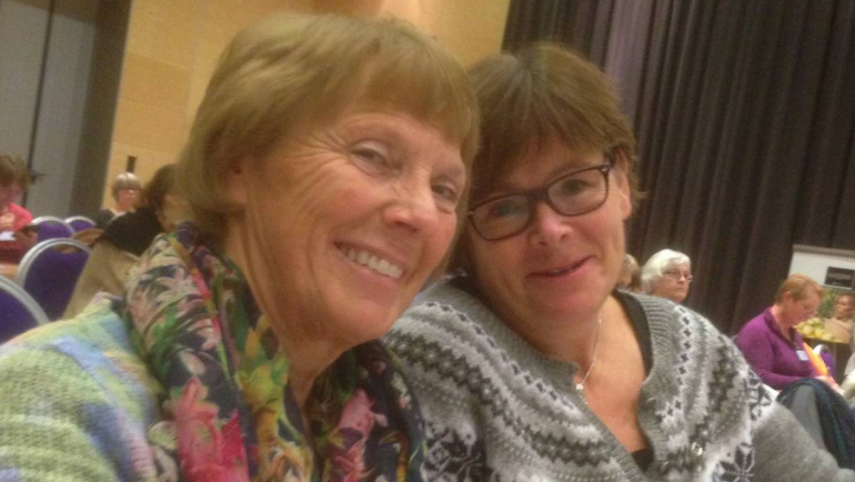 Eva Marie Sandberg og Anne Eva Bjerke