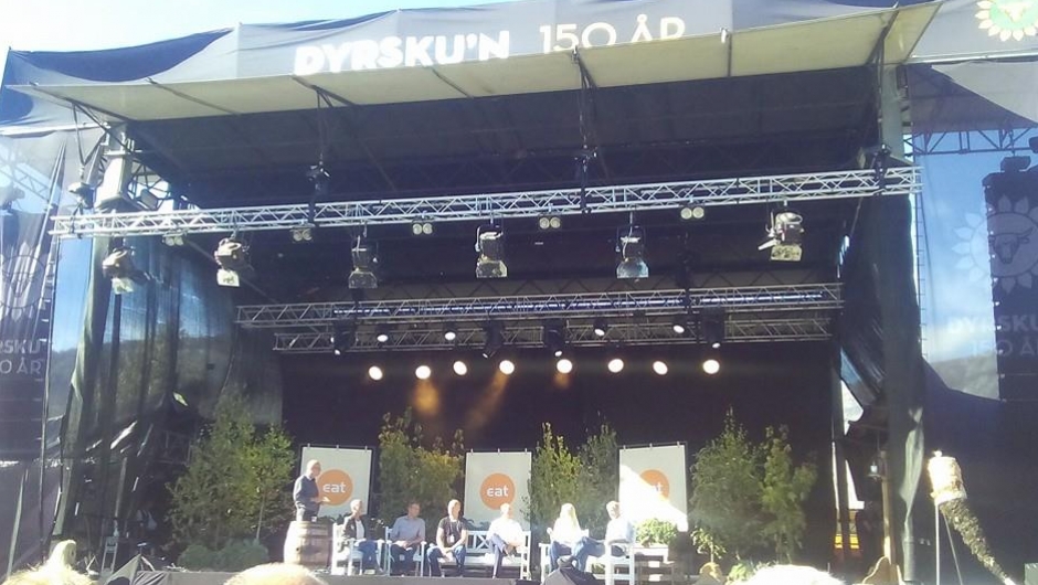  Dyrskuen 9. september 2016. Konferansen "EAT - sunn, trygg og nok mat, bærekraftig produsert og sosialt fordelt"