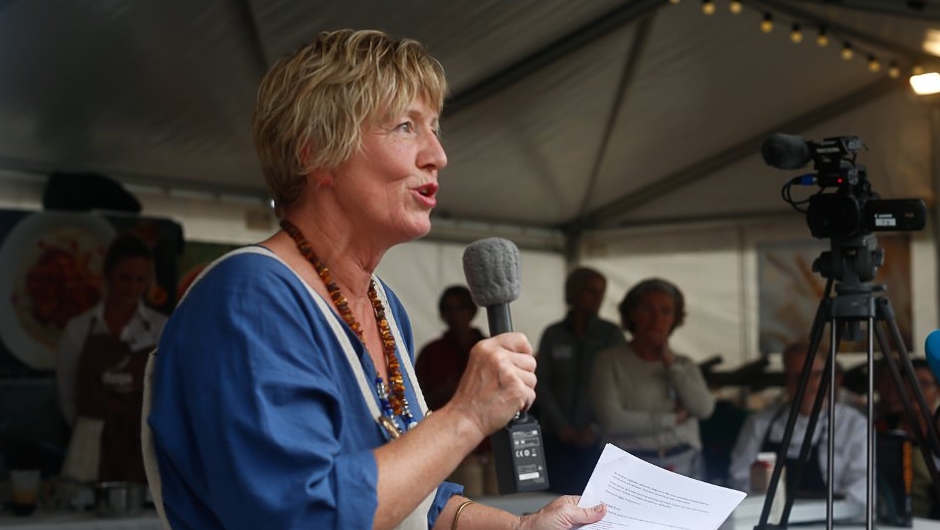 Prosjektleiar for NM i graut, Anne Røde Prosjektleiar for NM i graut, Anne Røde.