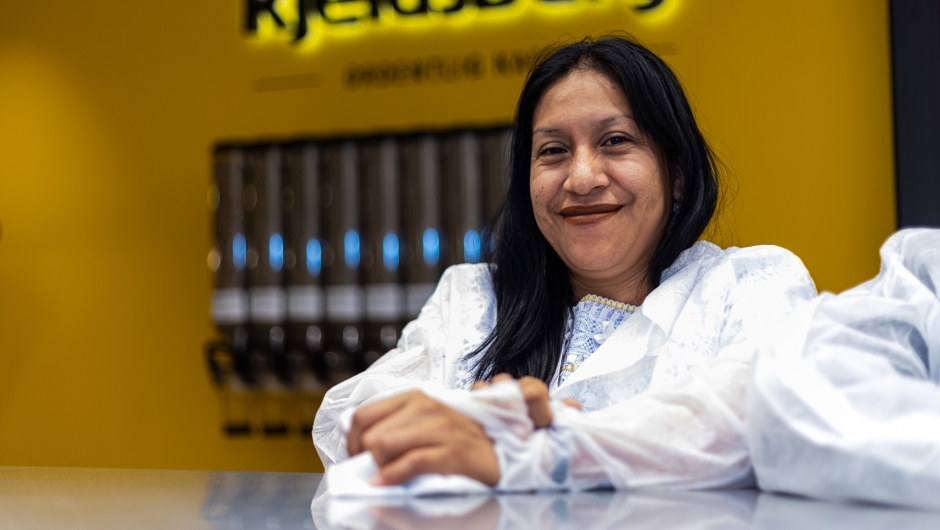 Kaffebonde Josefa Eveliq Hernandez fra Guatemala. Foto: Kjeldsberg Kaffebrenneri AS