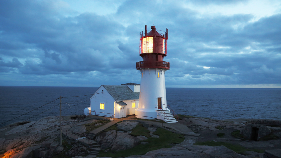 Lindesnes fyr i Vest-Agder