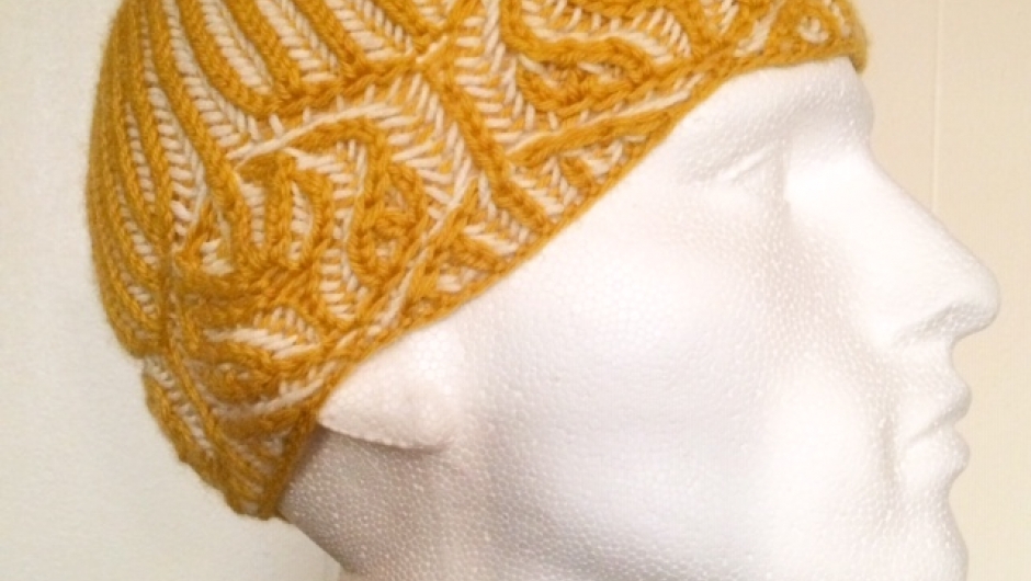 Brioche-strikk er et yndig fotomotiv, og gjorde seg godt i vinnersaken. Foto: Lars Lothe Brioche-strikk er et yndig fotomotiv, og gjorde seg godt i vinnersaken. Foto: Lars Lothe