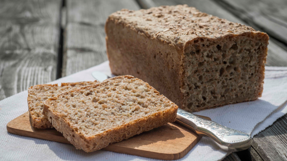 Saftig byggbrød. Foto: Duga.no