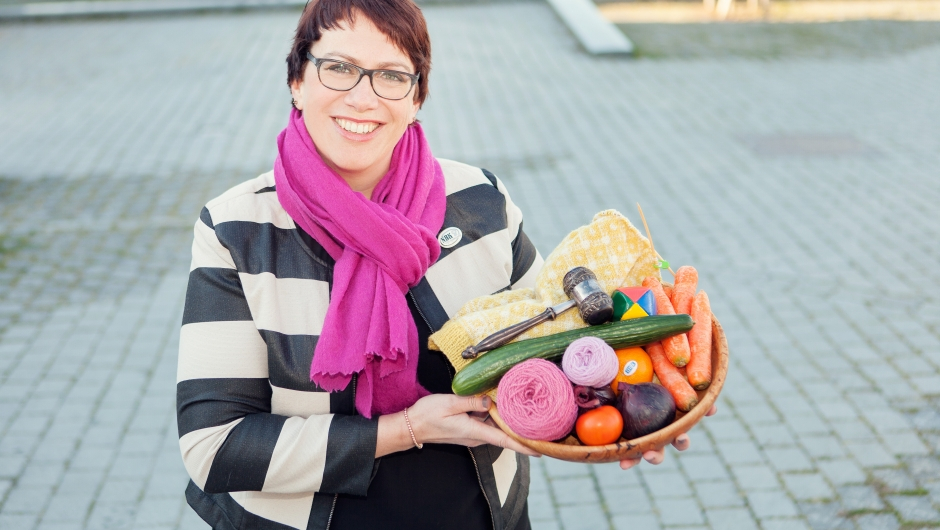 Leder Ellen Krageberg er fornøyd med å kunne starte nytt prosjekt. Foto: Lars Martin Bøe