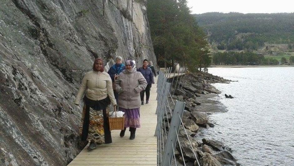 For alle i Fyresdal som deltar i KvinnerUT, er målet først og fremst å ha det moro sammen. Foto: Fyresdal Bygdekvinnelag. For alle i Fyresdal som deltar i KvinnerUT, er målet først og fremst å ha det moro sammen. Foto: Fyresdal Bygdekvinnelag.