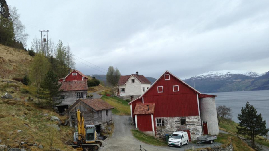 Garden JUV, produksjon av bringebær og turisme