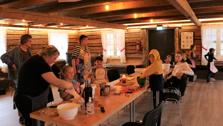 Alle små bakere er i full vigør. Foto: Toril Langmo Skjetne. Alle små bakere er i full vigør. Foto: Toril Langmo Skjetne.