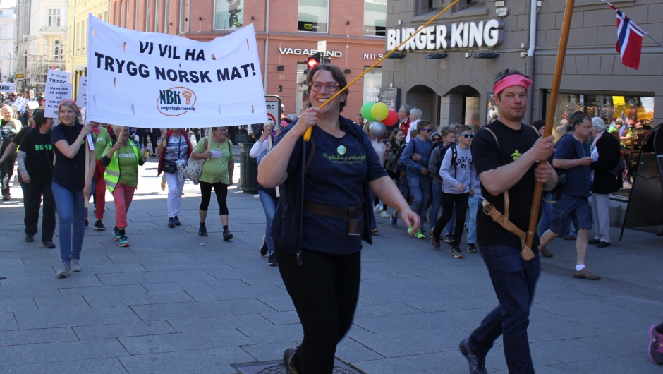 Leder i Norges Bygdekvinnelag, Ellen Krageberg.