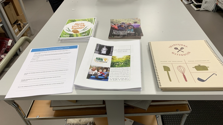 Litt av innholdet i lokallagssendingen Litt av innholdet i lokallagssendingen