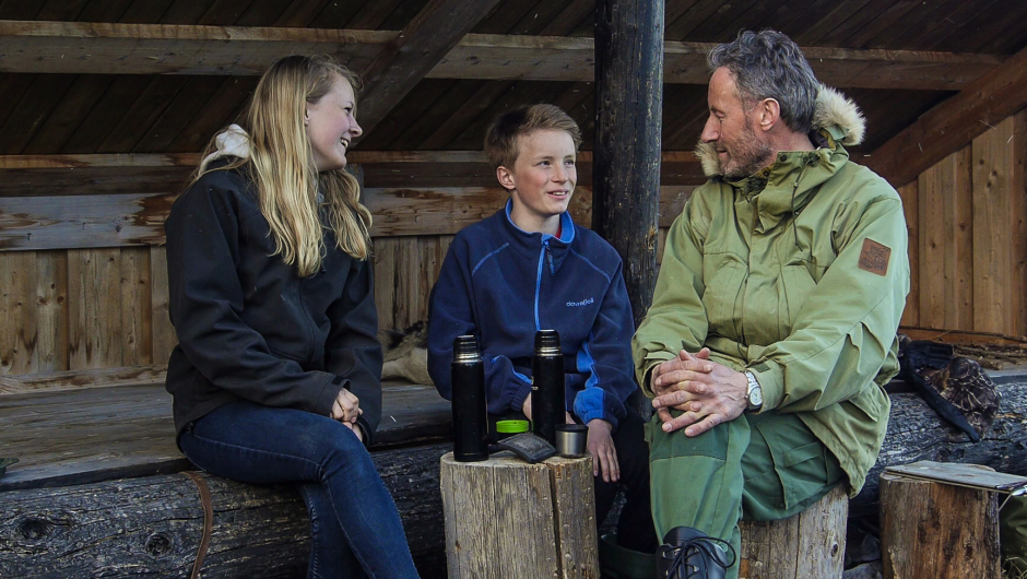 Tv- serien Helt NATURLIG har premiere 30. august på NRK1. Foto: Jan Grønseth